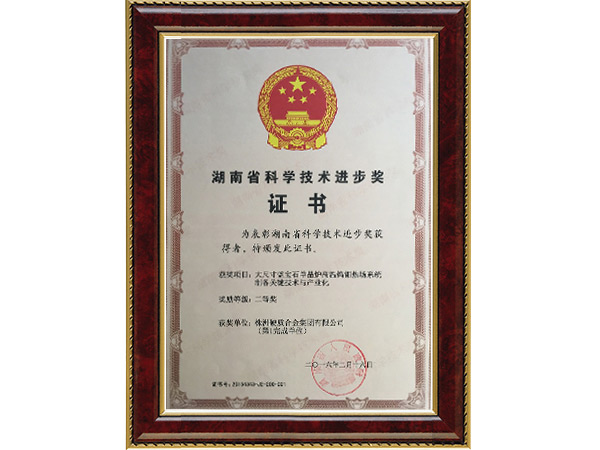 湖南省科學(xué)技術(shù)進步獎